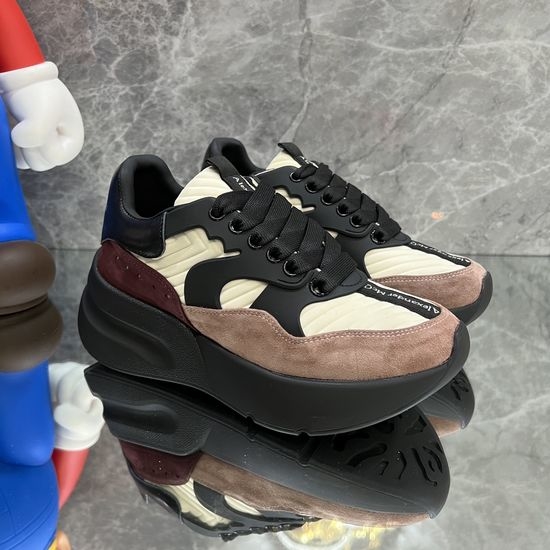 McQueen Premium Thick Sole Chunky Casual Sneakers