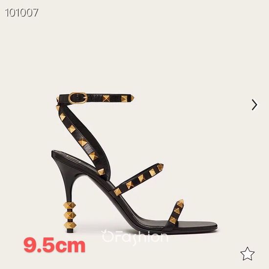 Valentino Studded High Heel Sandals Premium Sheepskin Lining