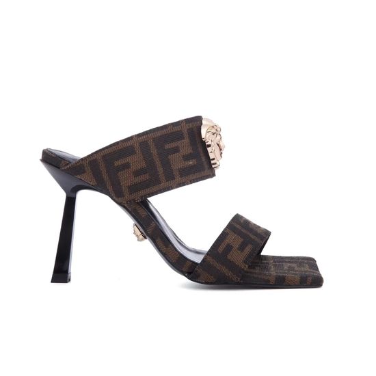 Fendi Plaid Fabric Classic Versatile Casual Daily Shoes