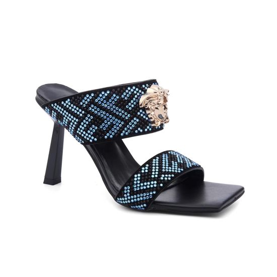 Fendi Rhinestone Suede Casual Comfortable Walking Shoes