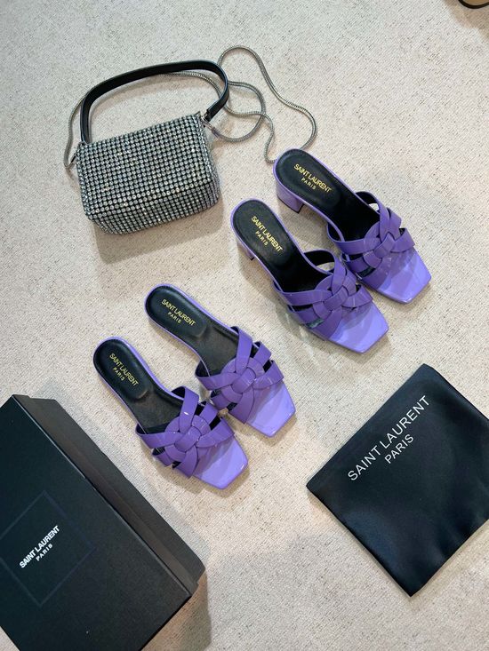 Yves Saint Laurent Classic Leather Slides Premium Quality Handcrafted Upper