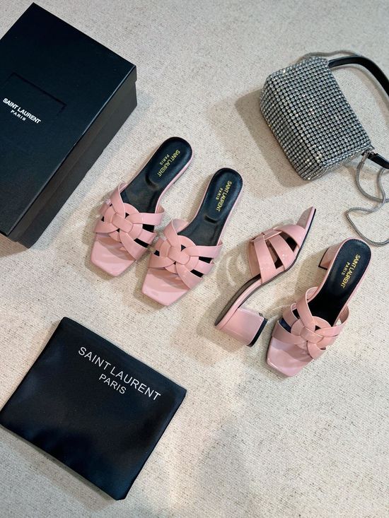 Yves Saint Laurent Classic Leather Slides Premium Quality Handcrafted Upper