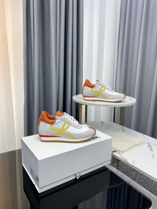 Loewe Premium Leather Non-slip Trainers With Original Full Packaging