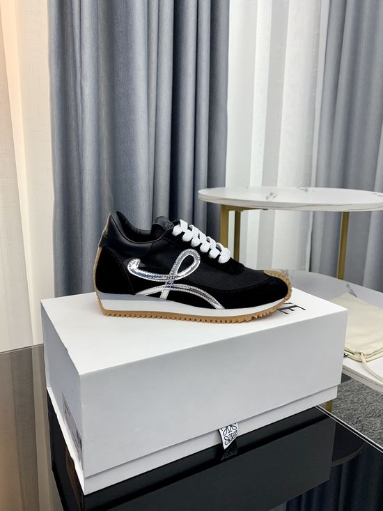 Loewe Premium Leather Non-slip Trainers With Original Full Packaging