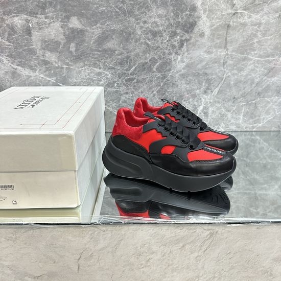 McQueen Premium Thick Sole Chunky Casual Sneakers