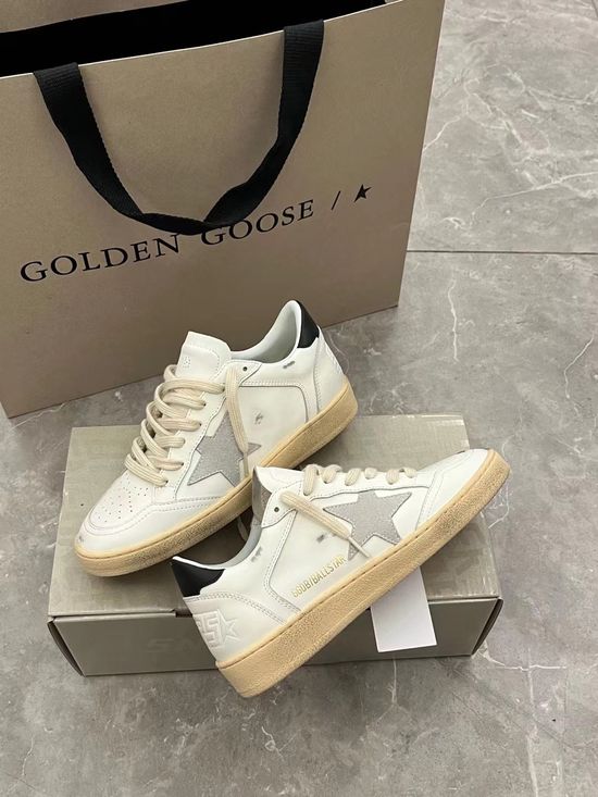 Golden Goose High-Quality Ballstar Shoes, Custom Materials