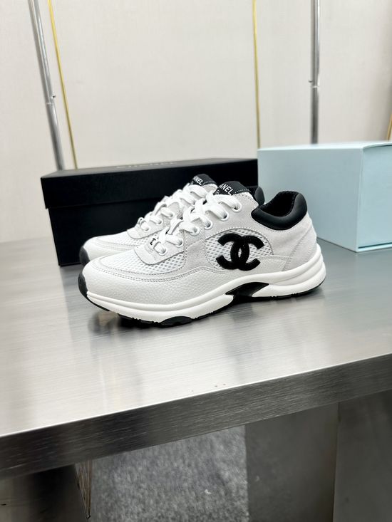 Chanel Premium Embroidered Breathable All-match Casual Sneakers