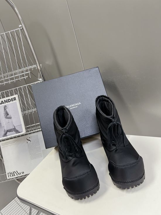 Balenciaga Warm Non-Slip Winter Snow Boots for Outdoor Wear