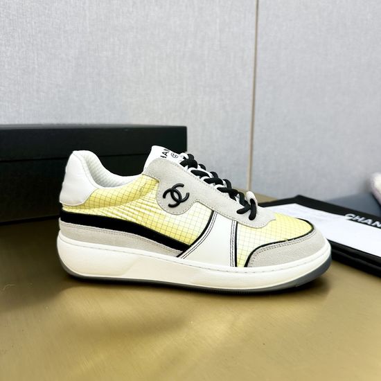 Chanel Classic Embroidered Casual Comfortable Sneakers For Daily Wear