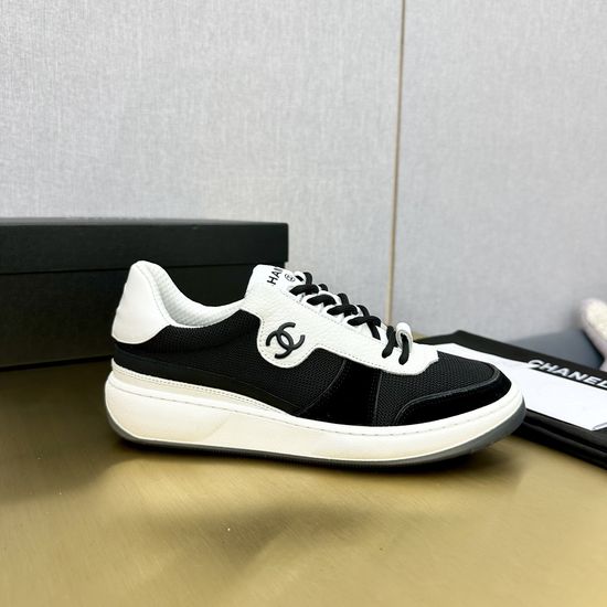 Chanel Classic Embroidered Casual Comfortable Sneakers For Daily Wear