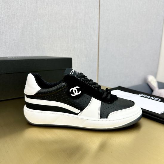Chanel Classic Embroidered Casual Comfortable Sneakers For Daily Wear