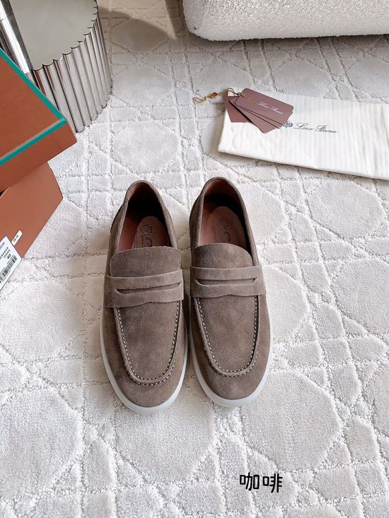 Loro Piana Classic Suede Loafers Comfortable For All Day Wear