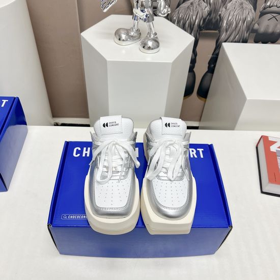 Chanel Platform Color Block Casual Shoes Thick Anti-slip Sole