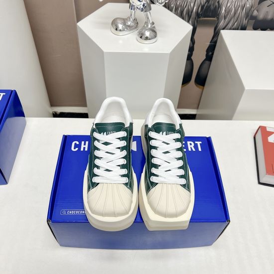 Chanel Platform Color Block Casual Shoes Thick Anti-slip Sole