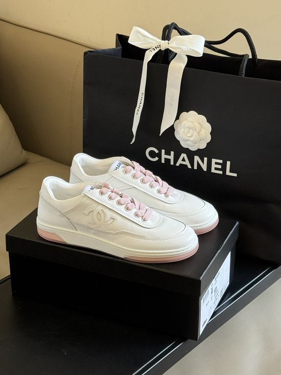 Chanel Classic Low-top Skate Shoes Premium Cowhide Upper