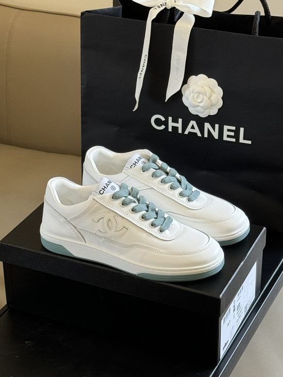 Chanel Classic Low-top Skate Shoes Premium Cowhide Upper