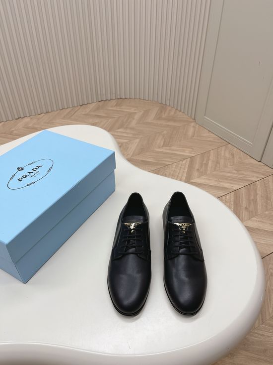 Christian Dior Vintage Buckle Decor Leather Loafer Dress Shoes