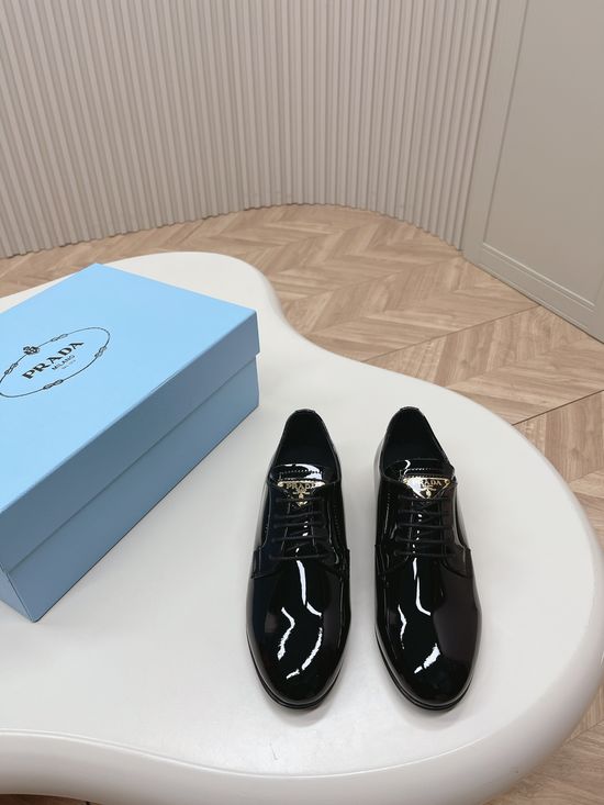 Christian Dior Vintage Buckle Decor Leather Loafer Dress Shoes