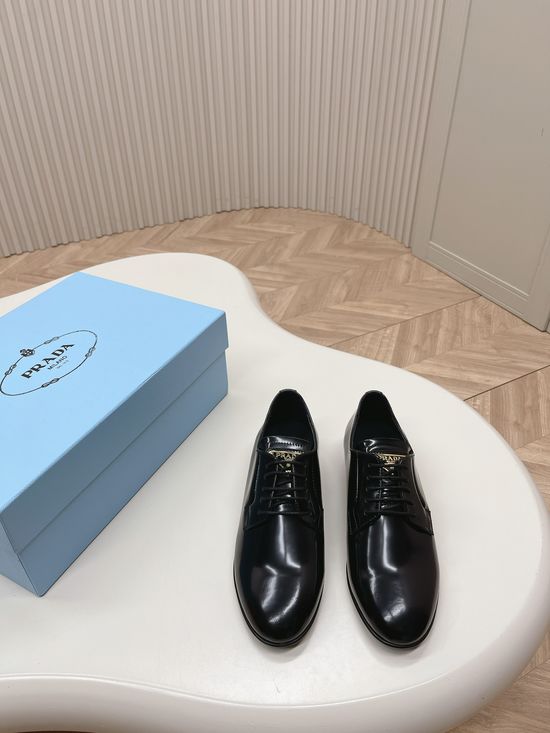 Christian Dior Vintage Buckle Decor Leather Loafer Dress Shoes
