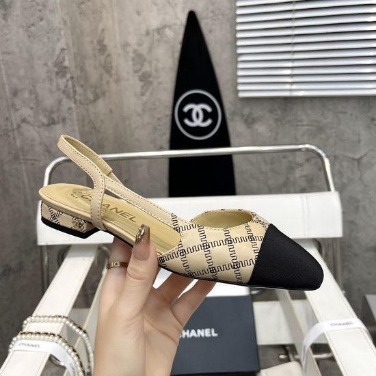 Chanel Classic Sheepskin Lined Comfort Flat Casual Sandals