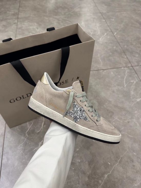 Golden Goose Comfortable Distressed Platform Casual Sneakers