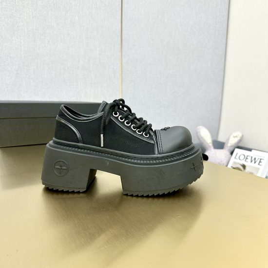 Loewe High Density Canvas Non Slip Thick Sole Casual Shoes