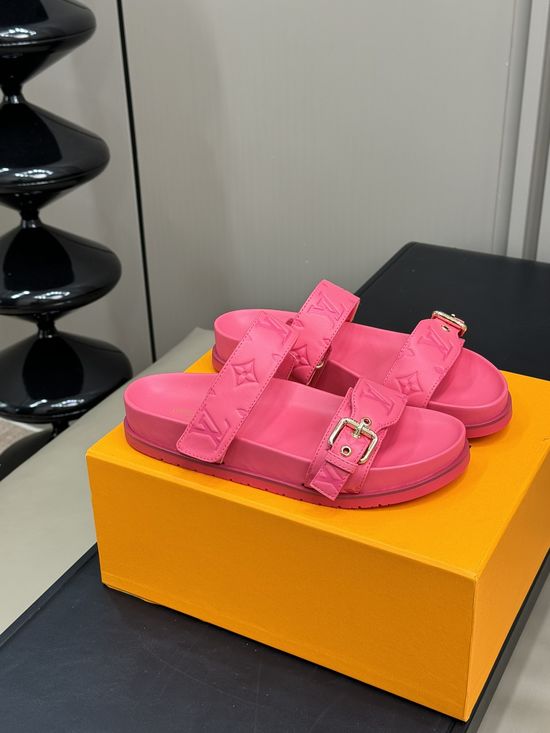 Louis Vuitton Classic Versatile Comfortable Casual Daily Slides