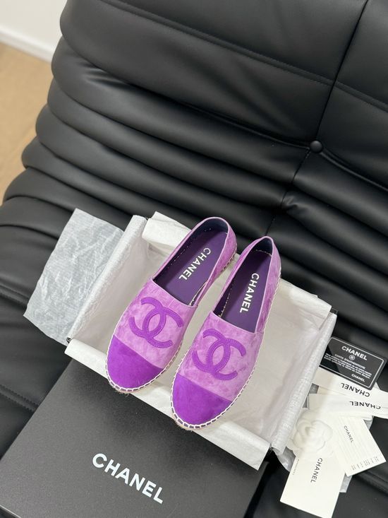 Chanel Premium Espadrilles with Full Packaging Included