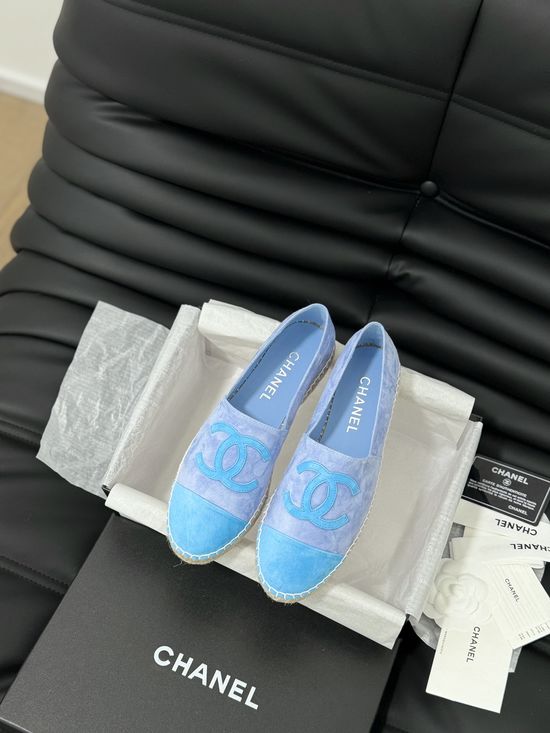 Chanel Premium Espadrilles with Full Packaging Included