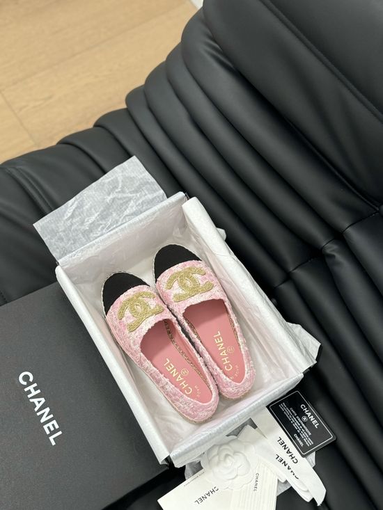 Chanel Premium Espadrilles with Full Packaging Included