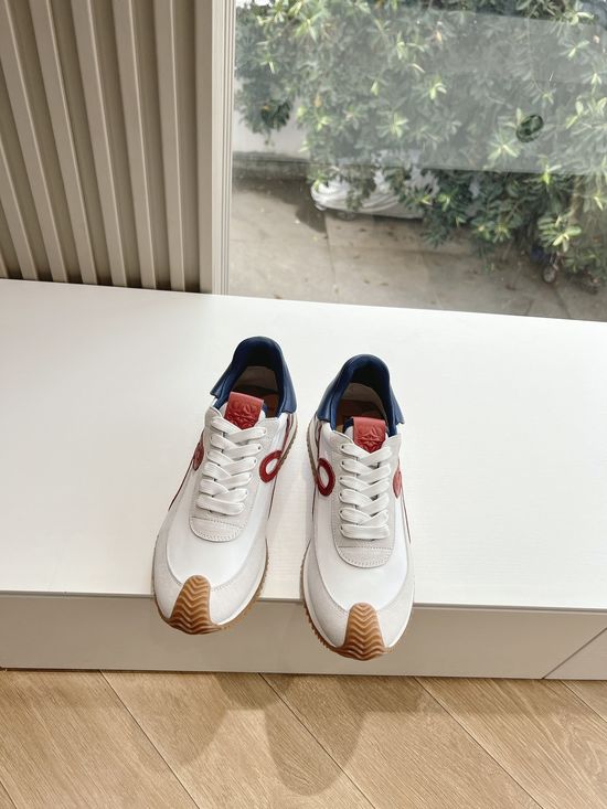 Loewe Color Block Hidden Heel Comfortable Casual Trainers