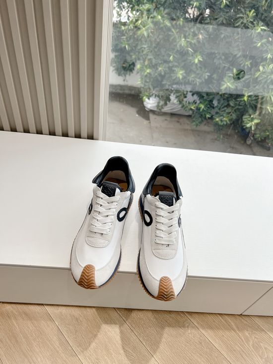 Loewe Color Block Hidden Heel Comfortable Casual Trainers