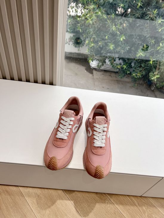 Loewe Color Block Hidden Heel Comfortable Casual Trainers