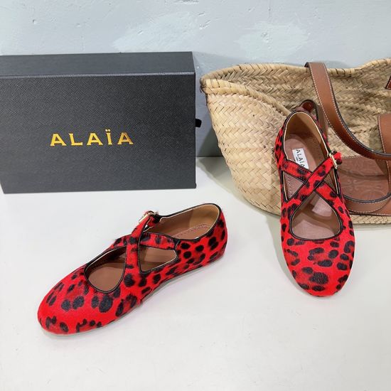 Alaia Vintage Mary Jane Ballet Flats Elegant Comfortable Versatile Shoes