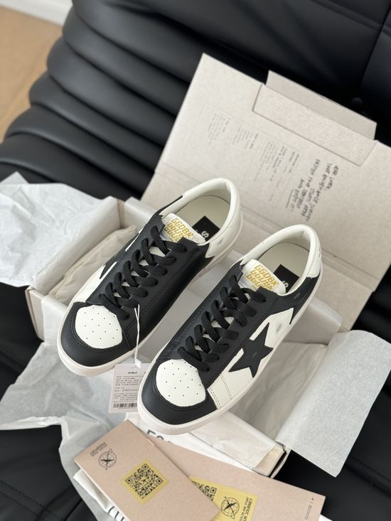 Golden Goose Casual Graffiti Distressed Sneakers Versatile Daily Footwear
