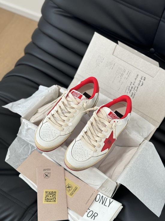 Golden Goose Casual Graffiti Distressed Sneakers Versatile Daily Footwear