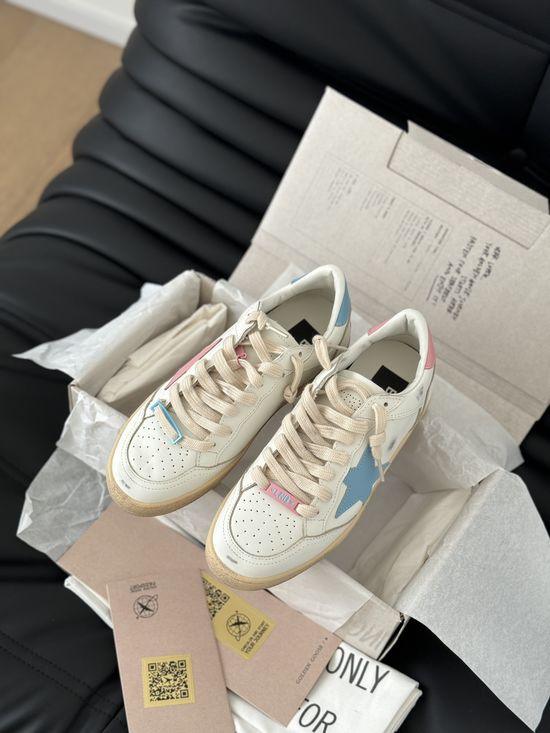 Golden Goose Casual Graffiti Distressed Sneakers Versatile Daily Footwear