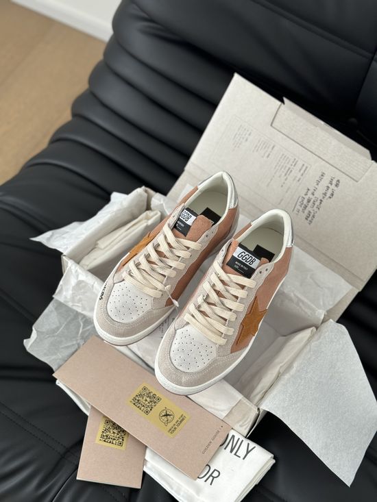 Golden Goose Casual Graffiti Distressed Sneakers Versatile Daily Footwear