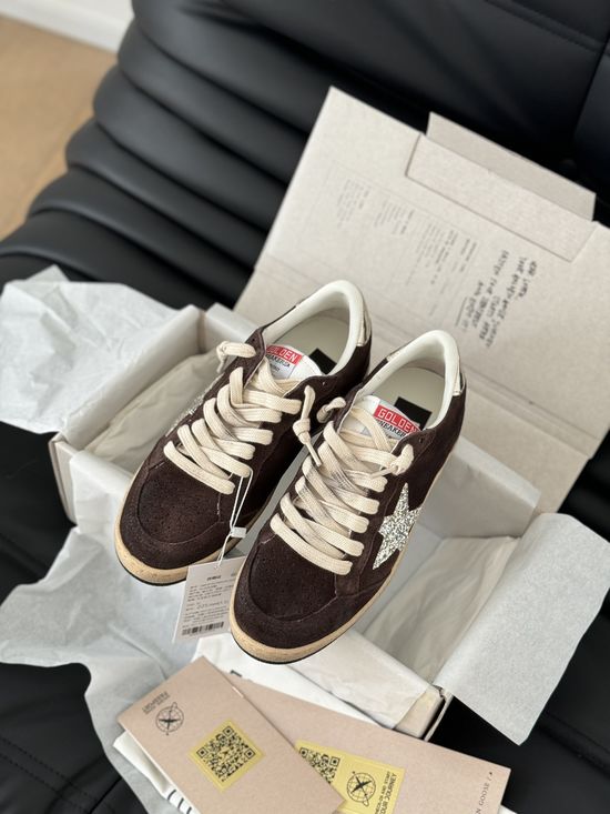 Golden Goose Casual Graffiti Distressed Sneakers Versatile Daily Footwear