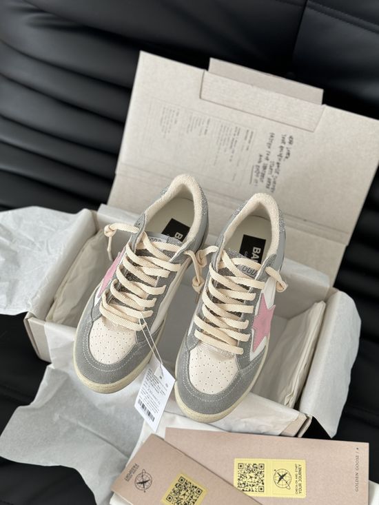 Golden Goose Casual Graffiti Distressed Sneakers Versatile Daily Footwear