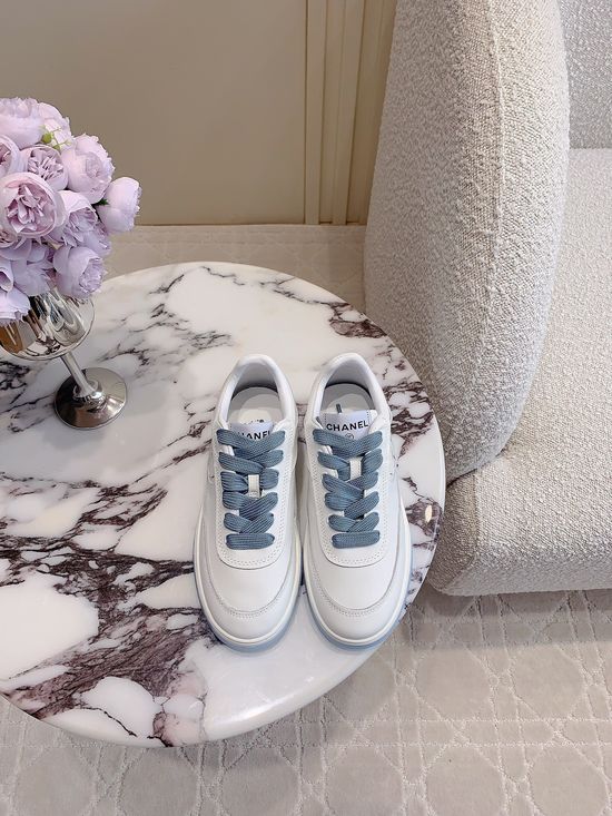 Chanel Classic Leather Casual Shoes with Comfort Fit