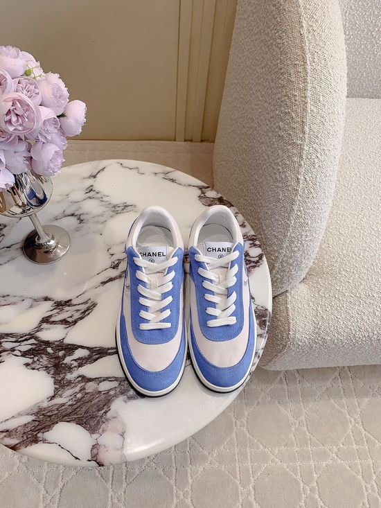 Chanel Panda Style Sports Plank Shoes in Leather