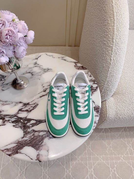 Chanel Panda Style Sports Plank Shoes in Leather