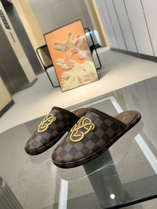 Louis Vuitton Vintage Fashion Co-branded Comfortable Casual Slides