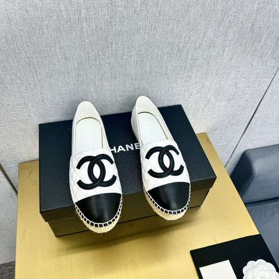Chanel Casual Denim Espadrille Mules Slip On Comfort Shoes