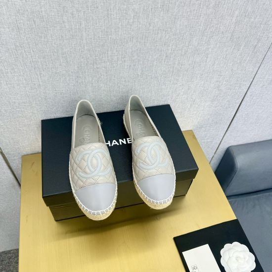 Chanel Casual Denim Espadrille Mules Slip On Comfort Shoes