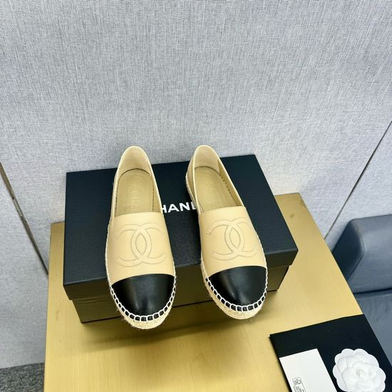 Chanel Classic Espadrilles Slip On Casual Comfortable Shoes
