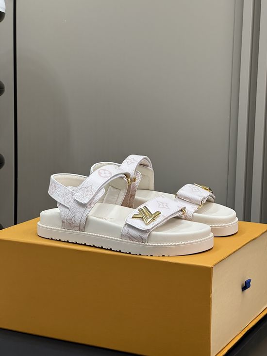 Louis Vuitton Classic Comfortable Casual Daily Slip On Slippers