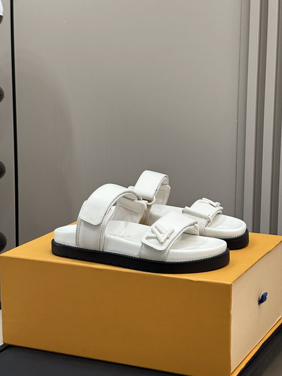 Louis Vuitton Classic Comfortable Casual Daily Slip On Slippers