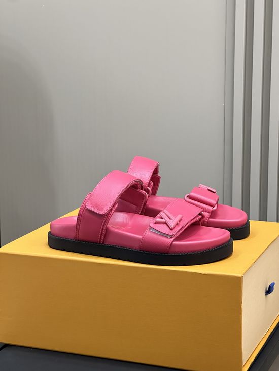 Louis Vuitton Classic Comfortable Casual Daily Slip On Slippers